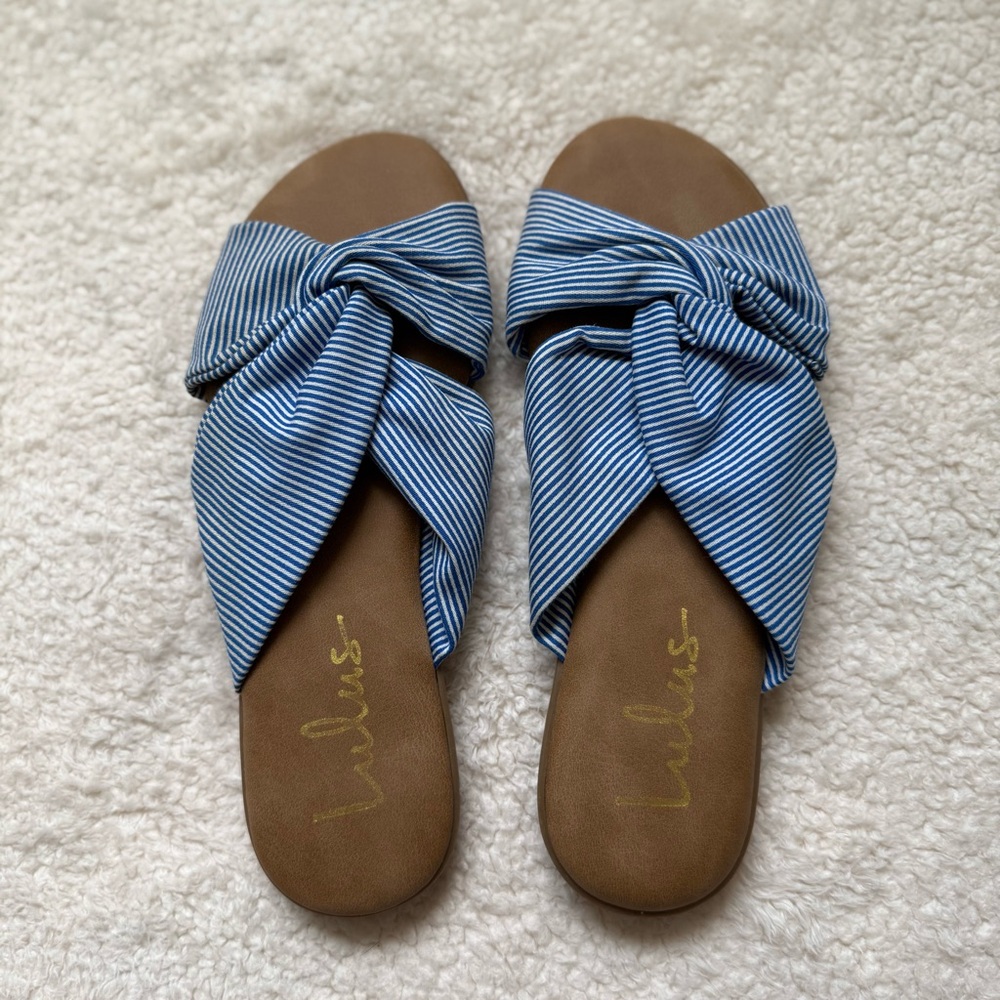 Lulus Santana Slide Sandals
